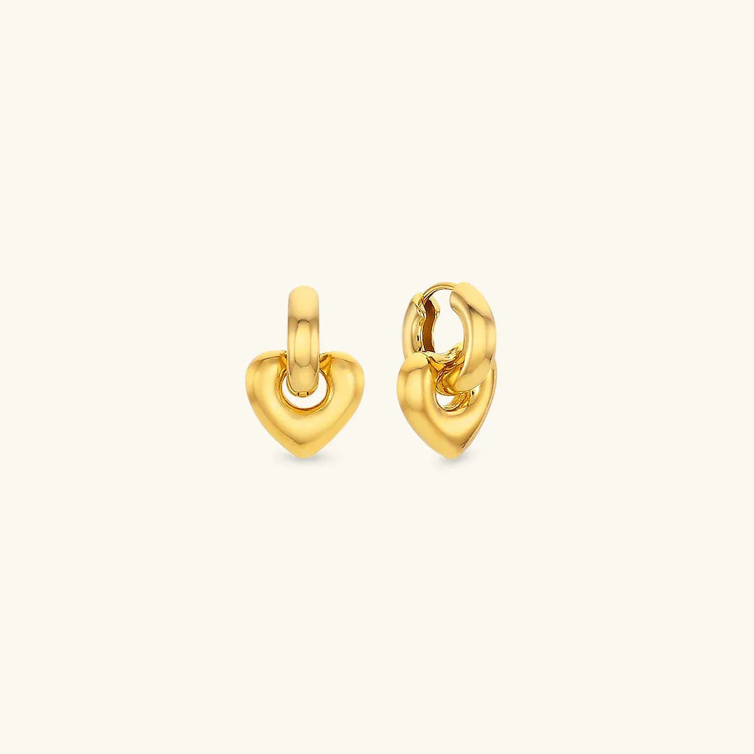 [Topon]Aria's Arrow Gold Earrings