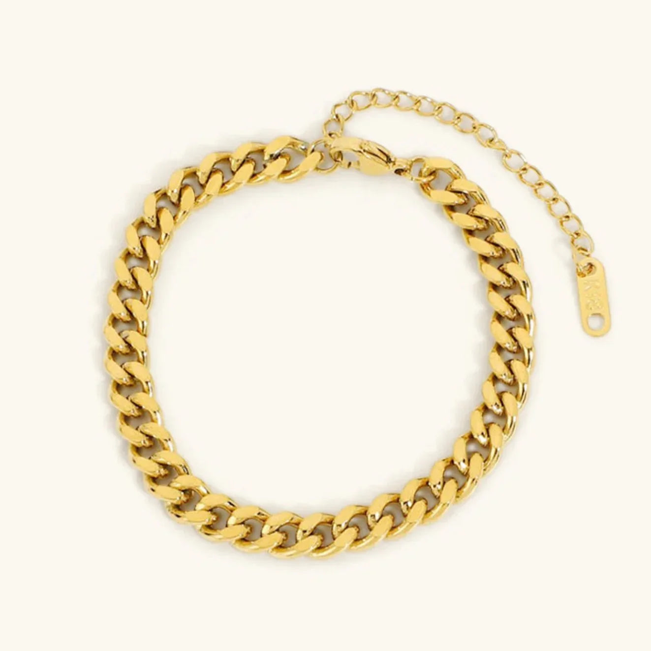 [Topon]Jean Gold Chain Bracelet