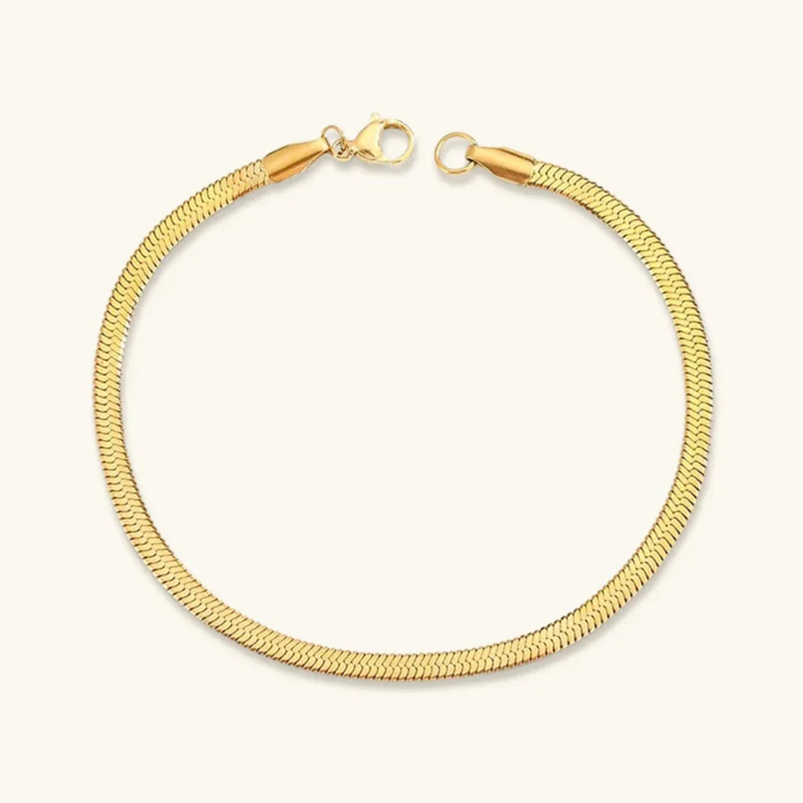 [Topon]Vida Gold Herringbone Bracelet