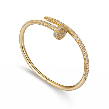 [Topon Jewelry]JUSTE BRACELET 3.5MM ALL DIAMONDS