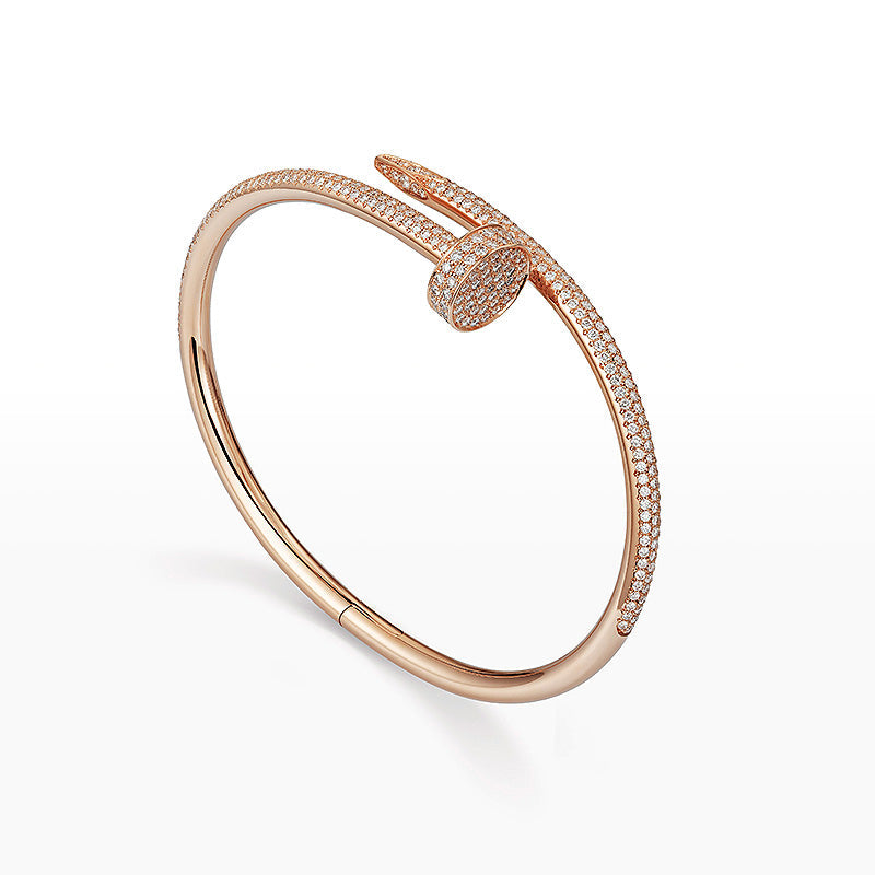 [Topon Jewelry]JUSTE BRACELET 3.5MM ALL DIAMONDS