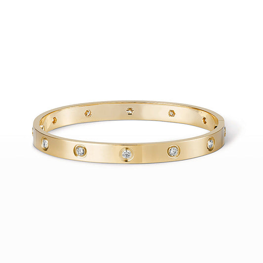 [Topon Jewelry]LOVE BRACELET 6.1MM 10 DIAMONDS