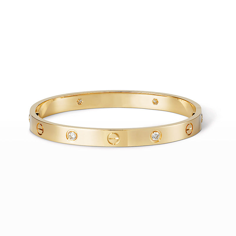 [Topon Jewelry]LOVE BRACELET 6.1MM 4 DIAMONDS