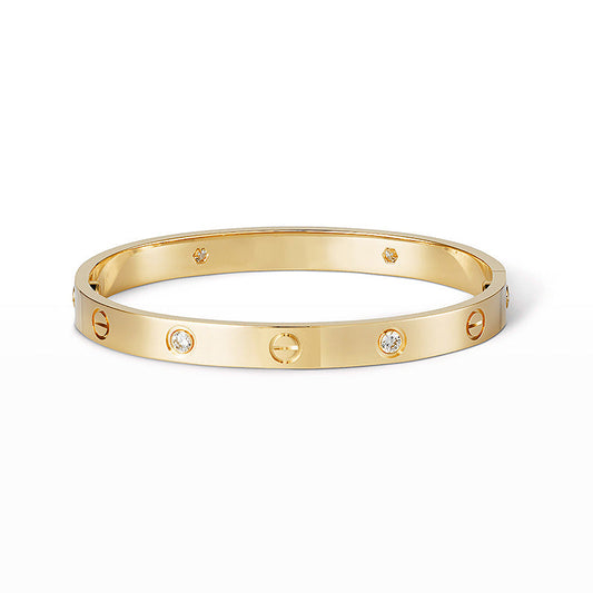 [Topon Jewelry]LOVE BRACELET 6.1MM 4 DIAMONDS