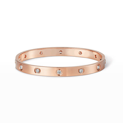 [Topon Jewelry]LOVE BRACELET 6.1MM 10 DIAMONDS