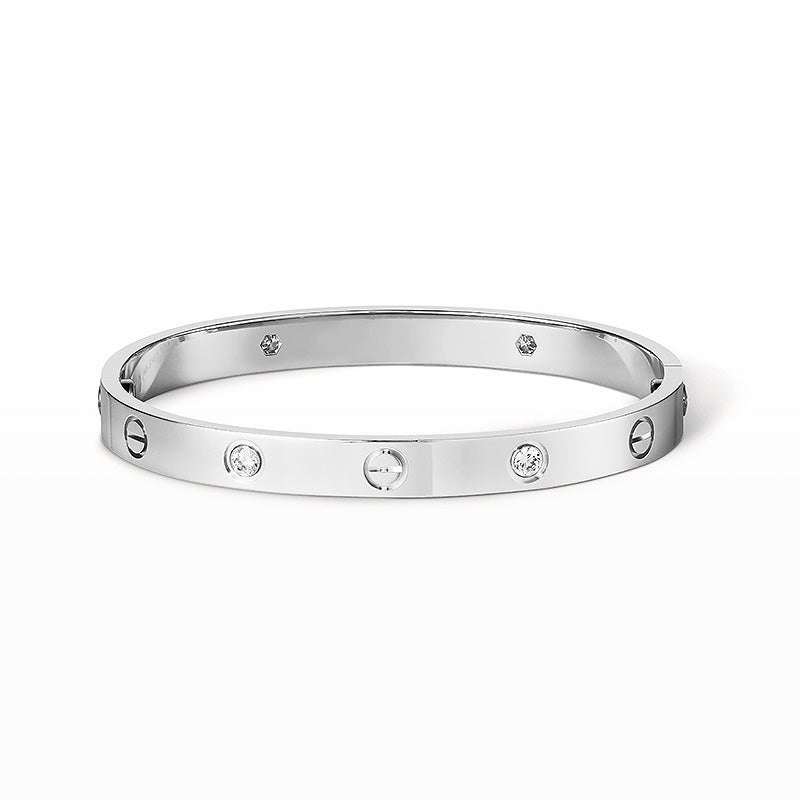 [Topon Jewelry]LOVE BRACELET 6.1MM 4 DIAMONDS