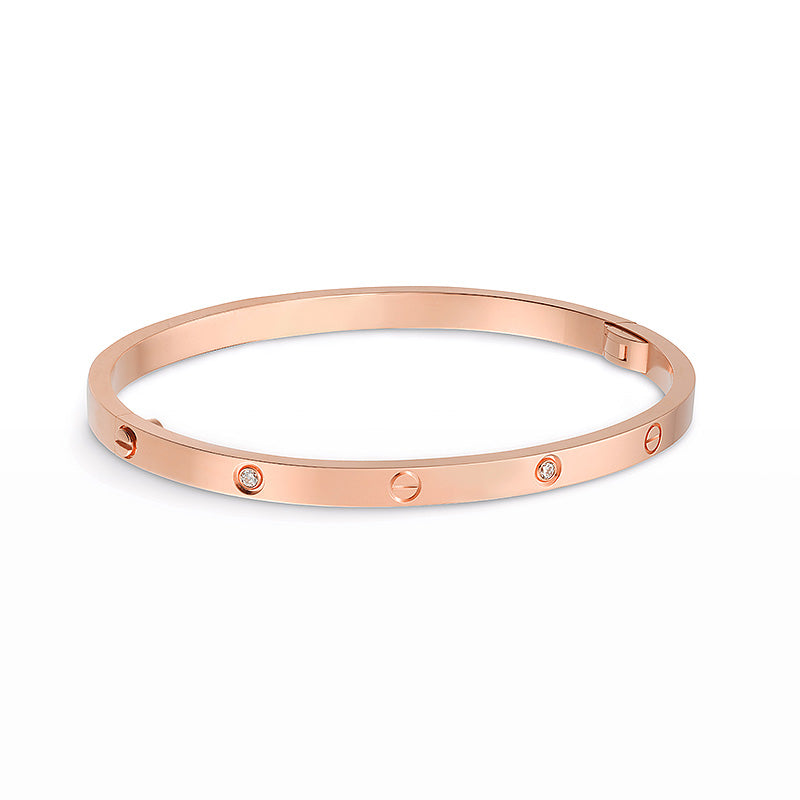 [Topon Jewelry]LOVE BRACELET 3.65MM 6 DIAMONDS