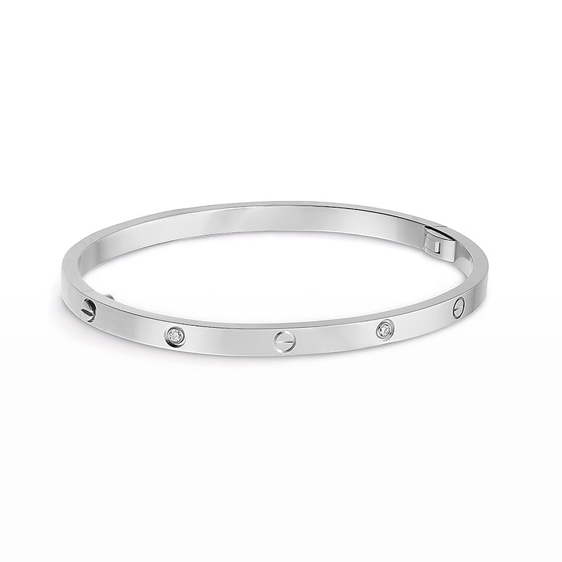 [Topon Jewelry]LOVE BRACELET 3.65MM 6 DIAMONDS