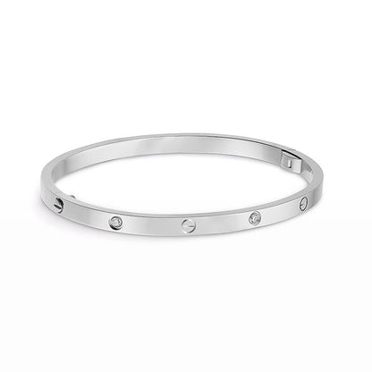 [Topon Jewelry]LOVE BRACELET 3.65MM 6 DIAMONDS