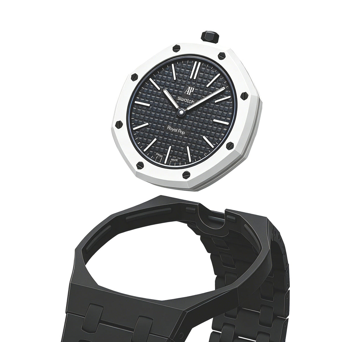 Oak Pop Exclusive Black Bioceramic Strap