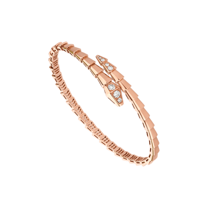 [Topon Jewelry]SERPENTI BRACELET DIAMONDS PINK GOLD