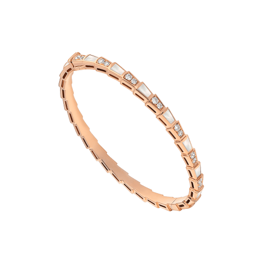 [Topon Jewelry]SERPENTI BRACELET PINK GOLD MOP DIAMOND