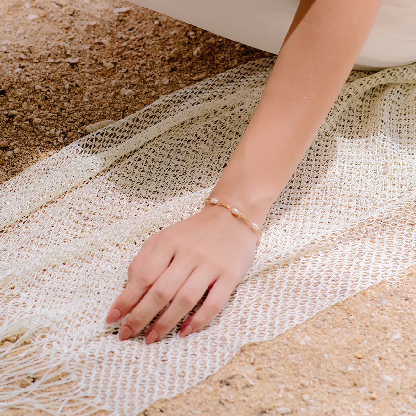 [Topon]Coralie Freshwater Pearl Bracelet