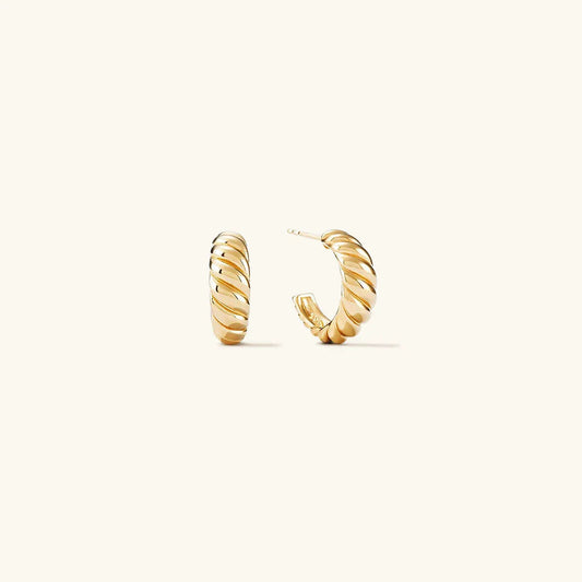 [Topon]Croissant Arc Earrings