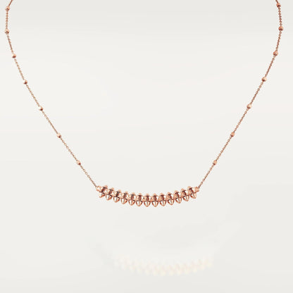 [Topon]CLASH PINK GOLD NECKLACE