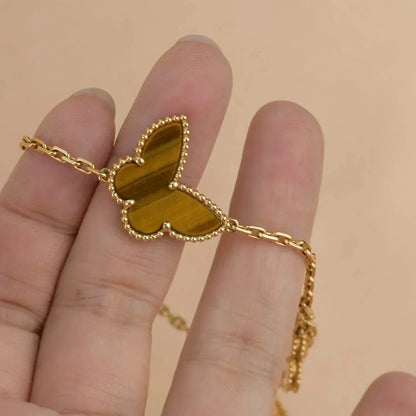 [Topon Jewelry]LUCKY SPRING 5 MOTIF GOLD BRACELET