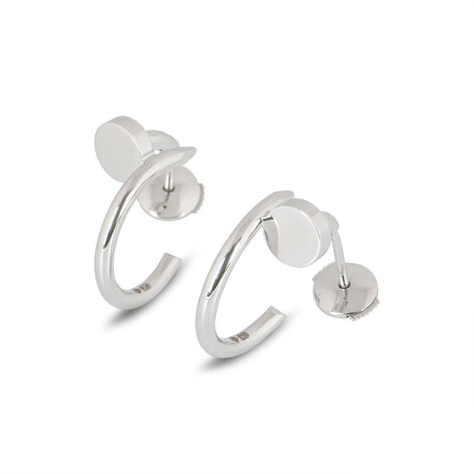 [Topon Jewelry]JUSTE EARRINGS SILVER