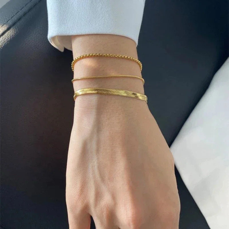 [Topon]Cynthia Gold Bracelet