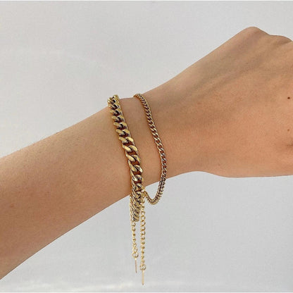 [Topon]Jean Gold Chain Bracelet