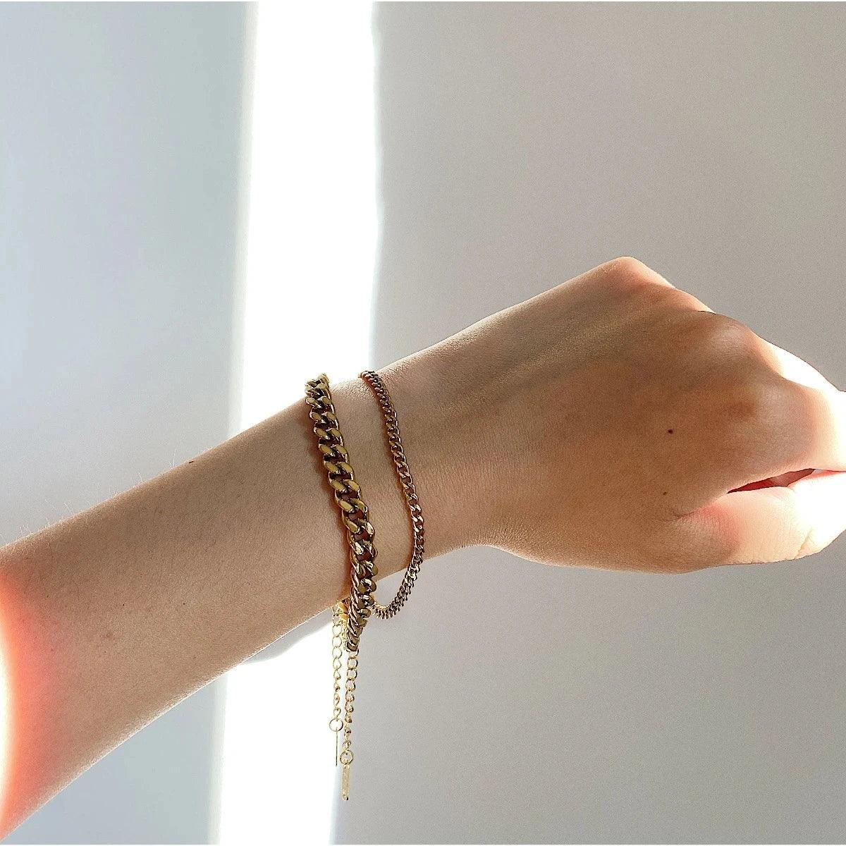 [Topon]Jean Gold Chain Bracelet