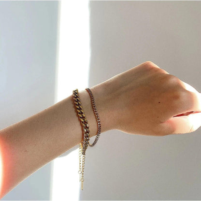 [Topon]Jean Gold Chain Bracelet