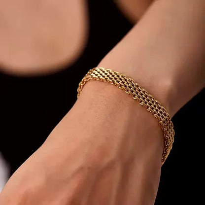 [Topon]Imara Gold Chain Bracelet