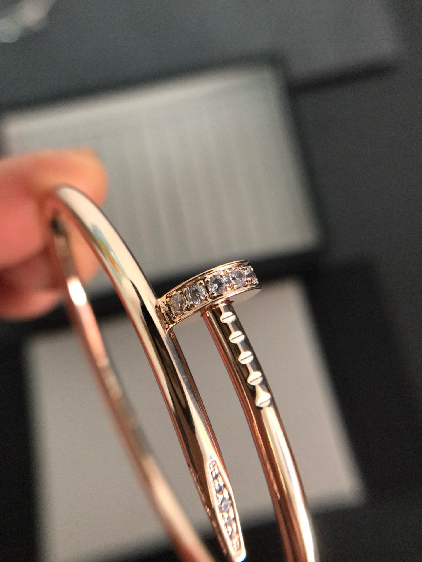 [Topon Jewelry]JUSTE BRACELET 3.5MM DIAMONDS