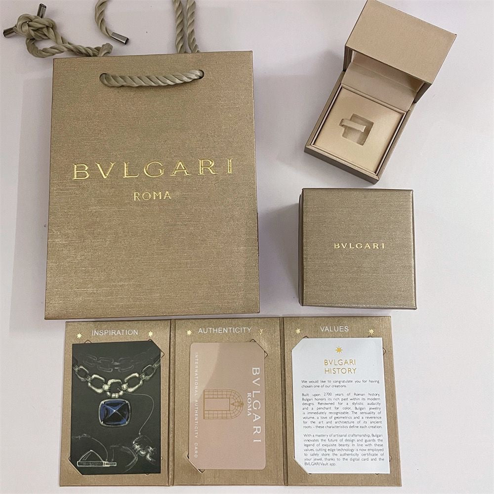 BV HIGH-END NECKLACE BRACELET BRACELET RING PACKAGING BOX GIFT BAG