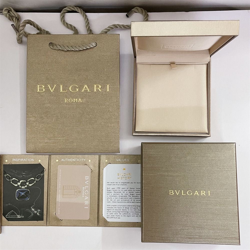 BV HIGH-END NECKLACE BRACELET BRACELET RING PACKAGING BOX GIFT BAG