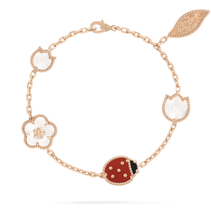 [Topon Jewelry]LUCKY SPRING 5 MOTIF BRACELET