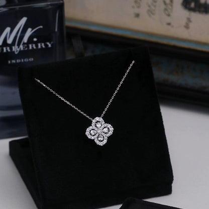 LOOP NECKLACE FULL MOTIF DIAMOND COMBINATION