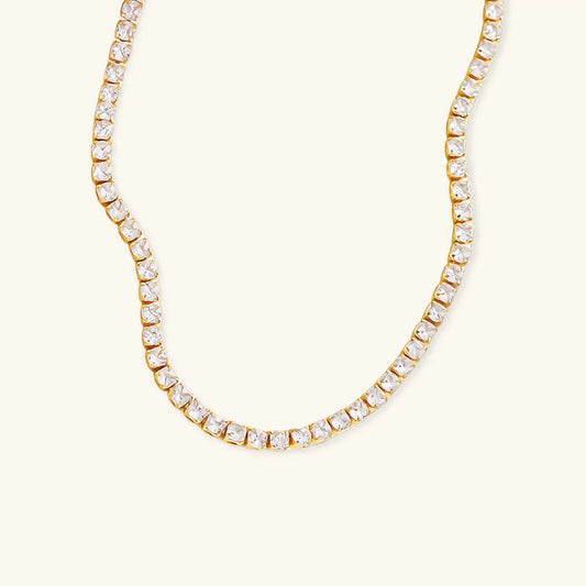 [Topon]Isolde Diamond Tennis Necklace