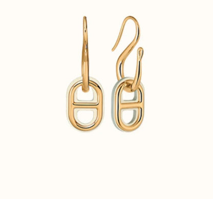 [Topon Jewelry]HM O'MAILLON GOLD EARRINGS