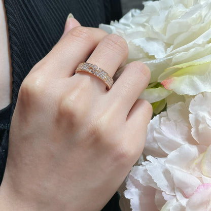 [Topon Jewelry]KELLY PINK GOLD DIAMOND RING