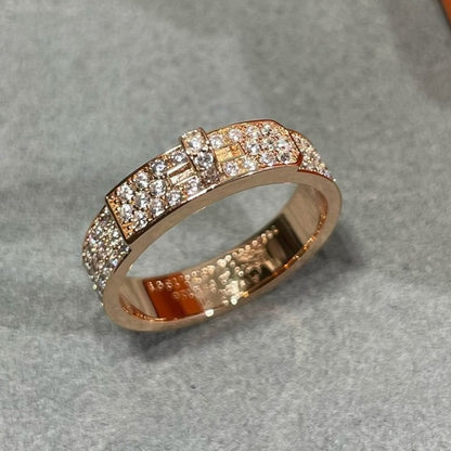 [Topon Jewelry]KELLY PINK GOLD DIAMOND RING