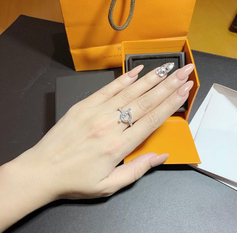 [Topon Jewelry]ECHAPPEE RING SILVER DIAMOND