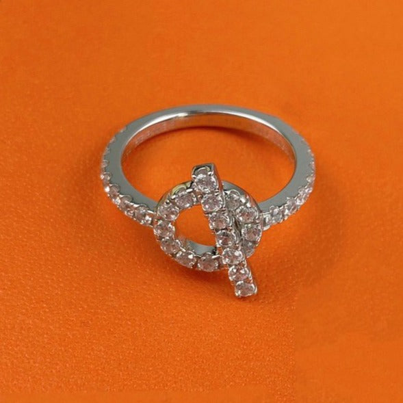 [Topon Jewelry]ECHAPPEE RING SILVER DIAMOND