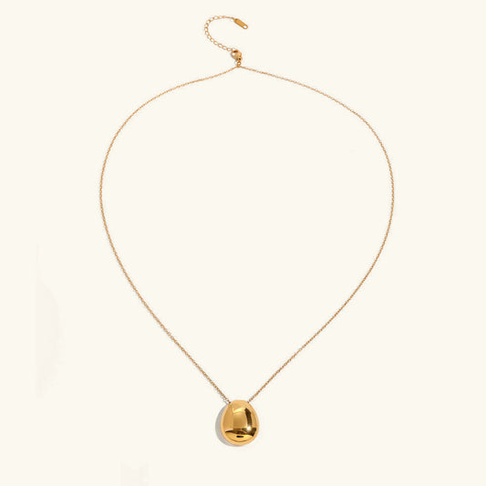 [Topon]Claribel Gold Dome Necklace