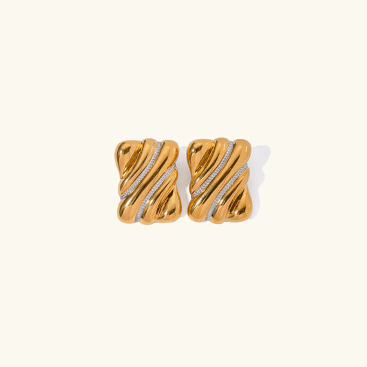 [Topon]Pippa Gold Earrings