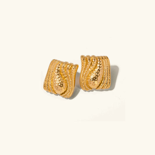 [Topon]Marigold Gold Earrings