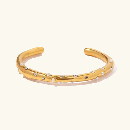 [Topon]Corisande Gold Bangle