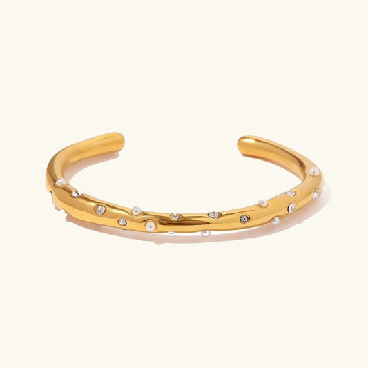 [Topon]Corisande Gold Bangle
