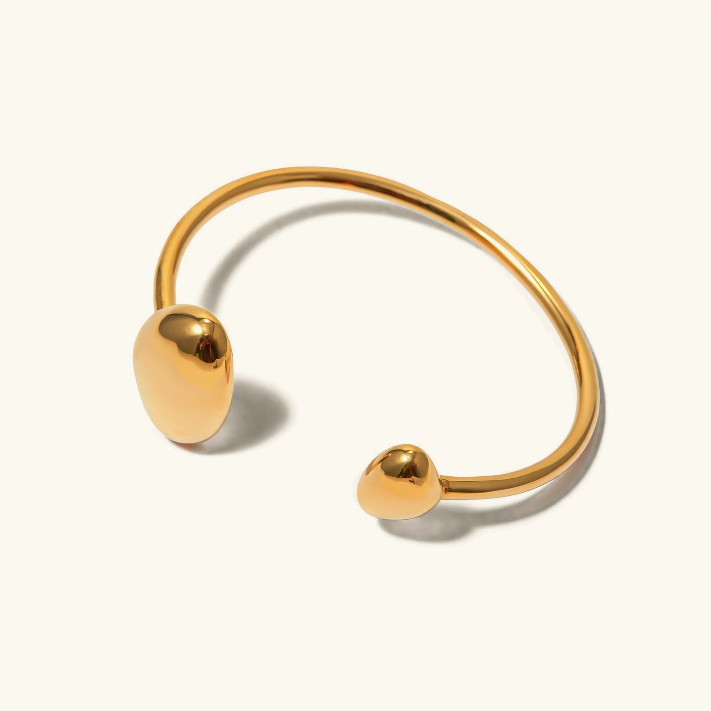 [Topon]Mallory Minimalist Gold Cuff