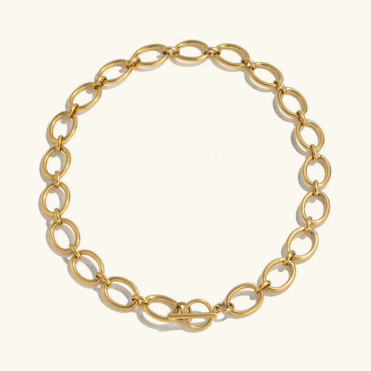 [Topon]Cielle Chunky Gold Chain Necklace