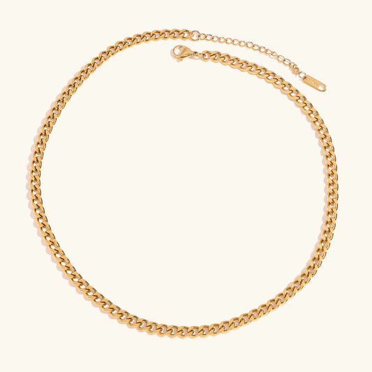 [Topon]Ysolde Gold Chain Necklace