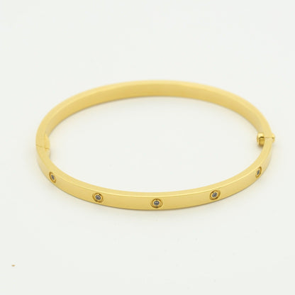 [Topon Jewelry]LOVE BRACELET 3.65MM 10 DIAMONDS