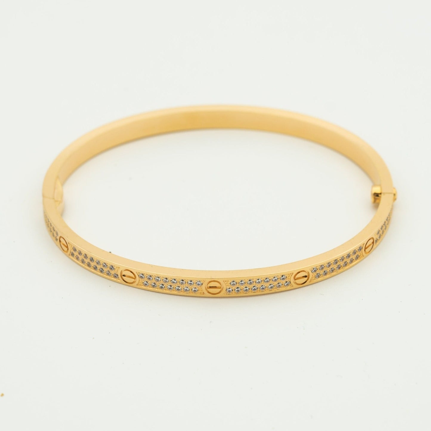 [Topon Jewelry]LOVE BRACELET 3.65MM DIAMOND-PAVED