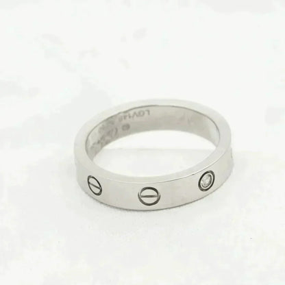 [Topon Jewelry]LOVE RING 4MM 1 DIAMOND SILVER