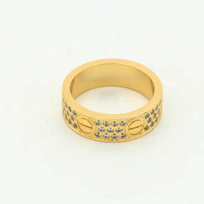 [Topon Jewelry]LOVE RING 5.5MM DIAMONDS PAVED