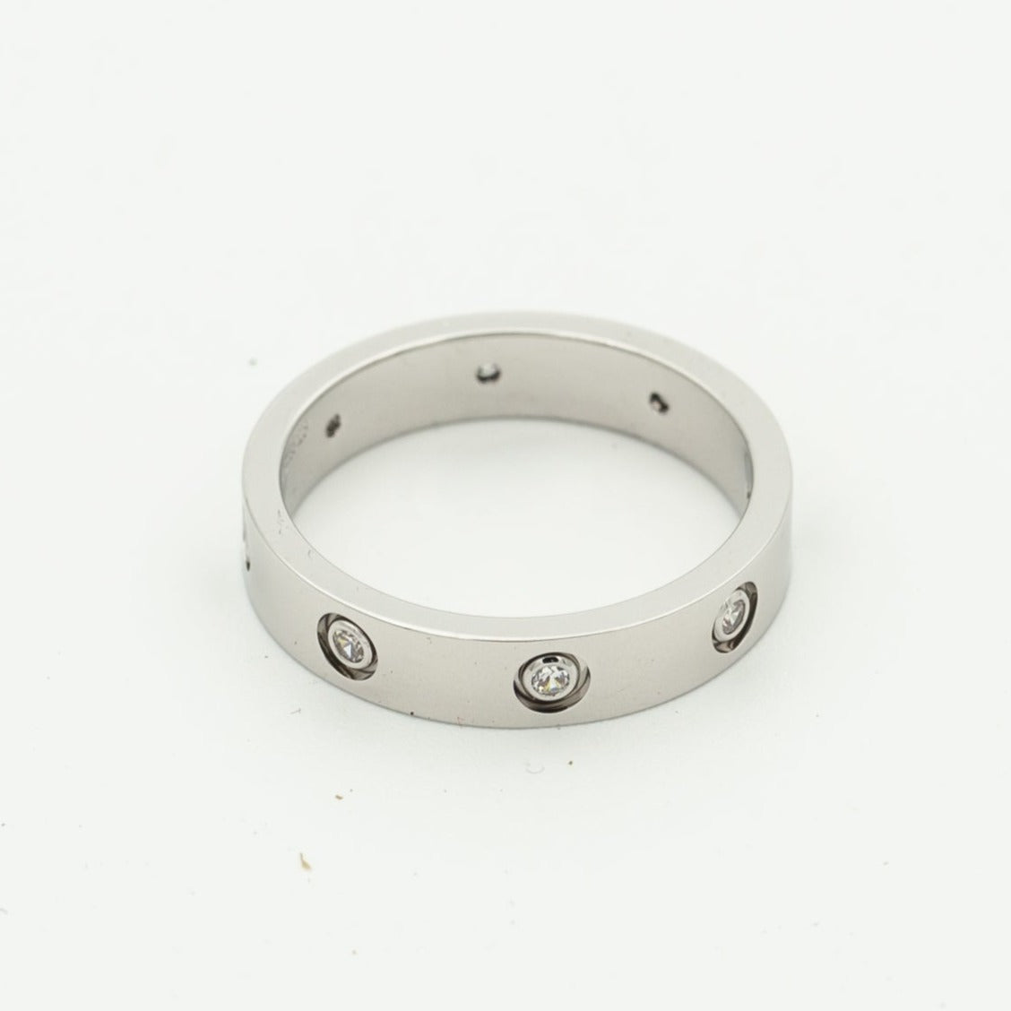 [Topon Jewelry]LOVE RING 3.6MM 8 DIAMONDS